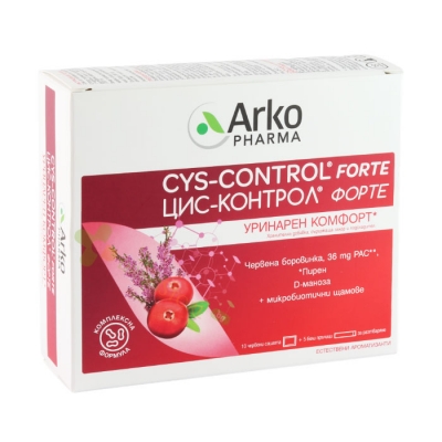 ЦИС КОНТРОЛ ФОРТЕ саше 10 броя / MONTAVIT CYS-CONTROL FORTE sachets