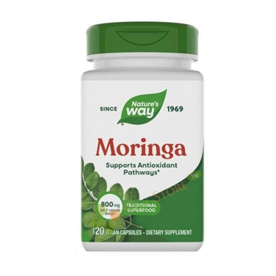 МОРИНГА капсули 400 мг 120 броя / NATURE'S WAY WAY MORINGA 