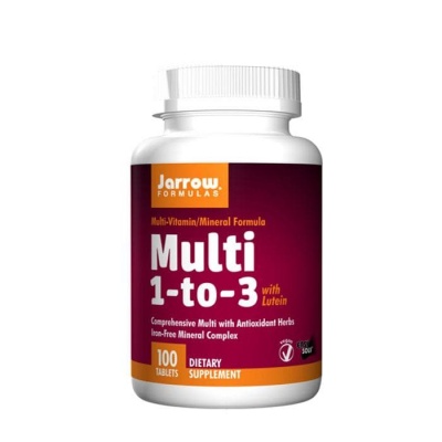 МУЛТИВИТАМИНИ + ФИТОНУТРИЕНТИ таблетки 100 броя / JARROW FORMULAS MULTI 1-TO-3