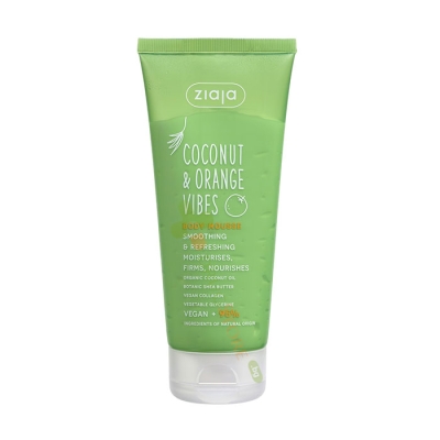 МУС ЗА ТЯЛО COCONUT & ORANGE VIBES 200 мл / ZIAJA COCONUT & ORANGE VIBES BODY MOUSSE 