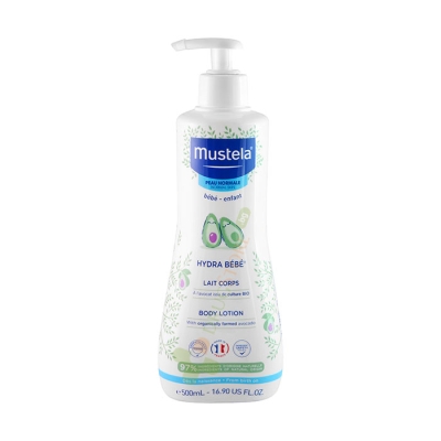 МУСТЕЛА ХИДРА БЕБЕ ЛОСИОН ЗА ТЯЛО 500 мл / MUSTELA HYDRA BABY BODY LOTION