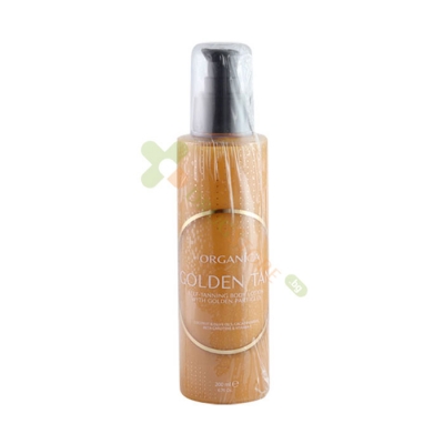 ЛОСИОН ЗА БЪРЗО ПОЧЕРНЯВАНЕ СЪС ЗЛАТНИ ЧАСТИЦИ 200 мл / MY ORGANICA GOLDEN TAN BODY LOTION