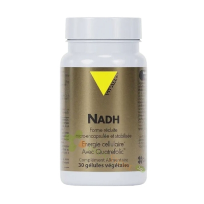 NADH / НИКОТИНАМИД АДЕНИН ДИНУКЛЕОТИД + ФОЛИЕВА КИСЕЛИНА капсули 30 броя / VIT`ALL+NADH + FOLIC ACID 