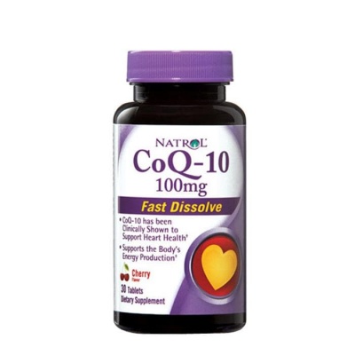 НАТРОЛ КОЕНЗИМ Q-10 капсули 100 мг. 30 броя / NATROL Co Q- 10 mg.