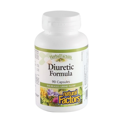 НАТУРАЛ ФАКТОРС ДИУРЕТИК ФОРМУЛА капсули 300 мг 90 броя / NATURAL FACTORS DIURETIC FORMULA