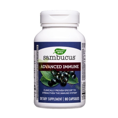 САМБУКУС АДВАНСТ ИМУН капсули 80 броя / NATURE'S WAY SAMBUCUS ADVANCED IMMUNE