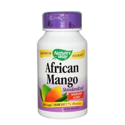 АФРИКАНСКО МАНГО капсули 250 мг. 60 броя / NATURE'S WAY AFRICAN MANGO
