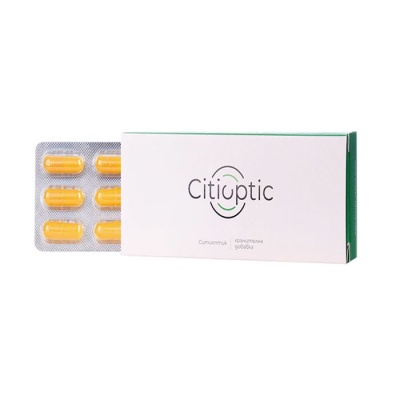 СИТИОПТИК капсули 24 броя / NATURPHARMA CITIOPTIC