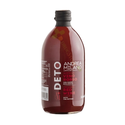 НЕФИЛТРИРАН ЧЕРВЕН ВИНЕН ОЦЕТ, БИО 500 мл / ANDREA MILANO ORGANIC RED WINE VINEGAR