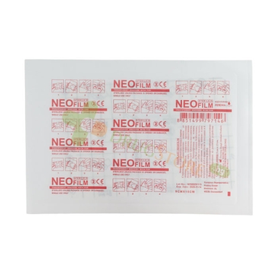 НЕОФИЛМ ВОДОУСТОЙЧИВА ЛЕПЕНКА С ТАМПОН 9 см / 15 см / NEOFILM TRANSPARENT DRESSING WITH PAD 9 cm / 15 cm