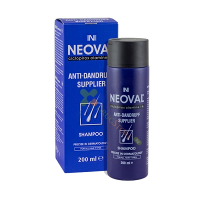 НЕОВАЛ ШАМПОАН ПРОТИВ ПЪРХОТ ЗА ВСЕКИ ТИП КОСА 200 мл / BIOSHIELD NEOVAL ANTI-DANDRUFF SHAMPOO FOR ALL HAIR TYPES