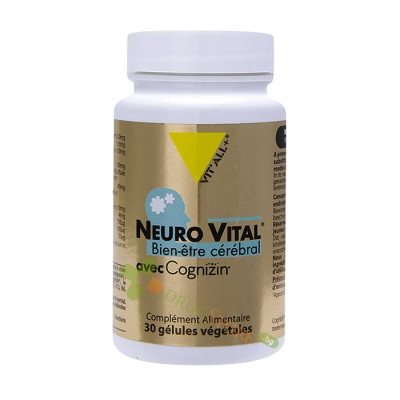 НЕВРО ВИТАЛ + КОГНИЗИН капсули 30 броя / VIT`ALL+ NEURO VITAL + COGNIZIN 