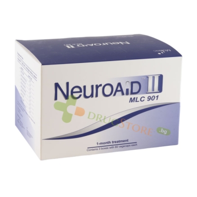 НЕВРОЕЙД II МЛС 901 капсули 180 броя / BEACONS PHARMACEUTIC NEUROAID II
