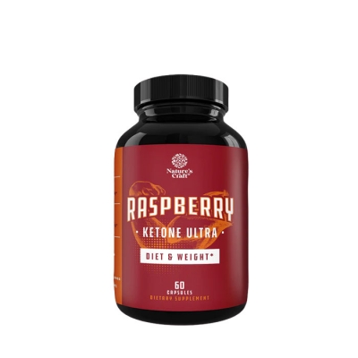 НЕЙЧЪРС КРАФТ УЛТРА МАЛИНОВИ КЕТОНИ капсули 60 броя / NATURE'S CRAFT RASPBERRY KETONES ULTRA