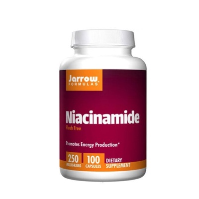 НИАЦИНАМИД капсули 250 мг. 100 броя / JARROW FORMULAS NIACINAMIDE
