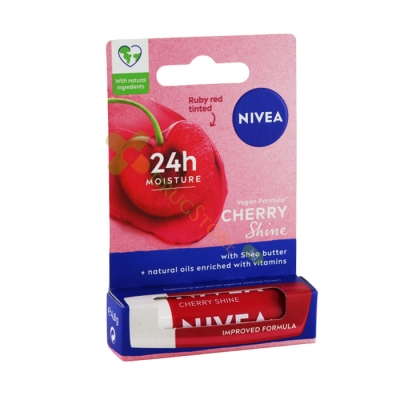 НИВЕА БАЛСАМ ЗА УСТНИ ЧЕРЕША 4.8 г / NIVEA LIP CARE CHERRY