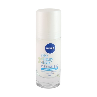 НИВЕА РОЛ ОН ДЕО БЮТИ ЕЛИКСИР ДЕОМИЛК ФРЕШ 40 мл / NIVEA DEO BEAUTY ELIXIR DEOMILK FRESH