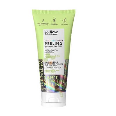 НОРМАЛИЗИРАЩ ЕНЗИМЕН ПИЛИНГ ЗА МАЗНА КОЖА 75 мл / SO! FLOW NORMALIZING ENZYMATIC PEELING FOR OILY, COMBINATION SKIN
