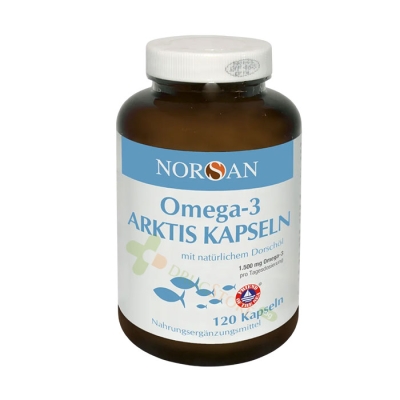 НОРСАН ОМЕГА-3 АРКТИС капсули 120 броя / NORSAN OMEGA-3 ARCTIS 