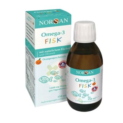 НОРСАН ОМЕГА-3 ФИСК ОЛИО 150 мл / NORSAN OMEGA-3 FISK OIL 