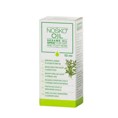 НОСКО ОЙЛ СПРЕЙ ЗА НОС 10 мл. / NOSKO OIL SPRAY FOR DRY AND ITCHY NOSE