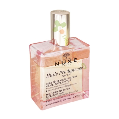 НУКС МУЛТИФИНКЦИОНАЛНО СУХО МАСЛО С ФЛОРАЛЕН АРОМАТ 100 мл / NUXE HUILE PRODIGIEUSE FLORALE MULTI-PURPOSE  FACE, BODY & HAIR DRY OIL 