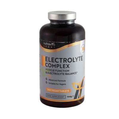 НУТРАВИТА ЕЛЕКТРОЛИТЕН КОМПЛЕКС таблетки 240 броя / NUTRAVITA ELECTROLYTE COMPLEX