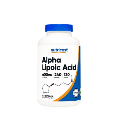 АЛФА-ЛИПОЕВА КИСЕЛИНА капсули 300 мг 240 броя / NUTRICOST ALPHA LIPOIC ACID 