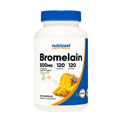 БРОМЕЛАИН капсули 500 мг 120 броя / NUTRICOST BROMELAINE