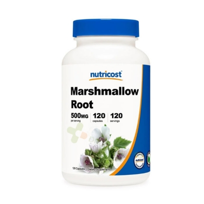 БЯЛА РУЖА капсули 500 мг 120 броя / NUTRICOST MARSHMALLOW ROOT 