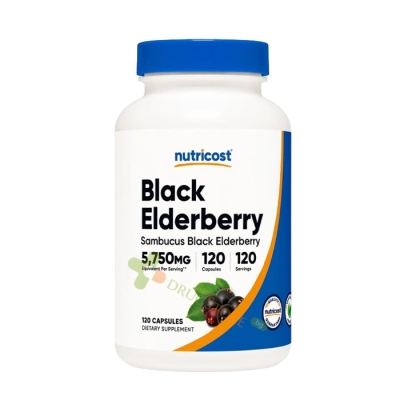 ЧЕРЕН БЪЗ капсули 575 мг 120 броя / NUTRICOST BLACK ELDERBERRY