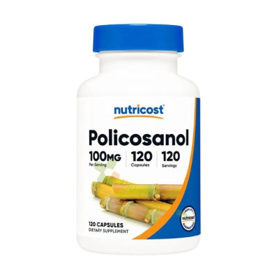 ПОЛИКОСАНОЛ капсули 100 мг 120 броя / NUTRICOST POLICOSANOL