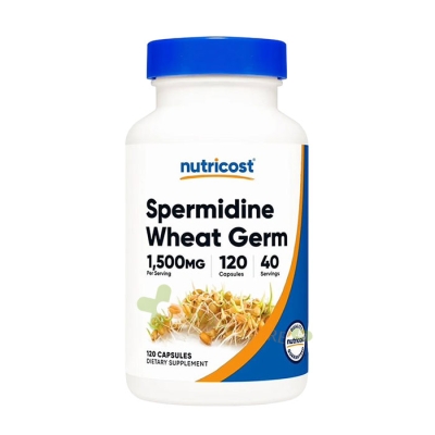 ПШЕНИЧНИ ЗАРОДИШИ капсули 120 броя / NUTRICOST SPERMIDINE WHEAT GERM