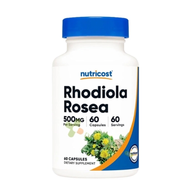 ЗЛАТЕН КОРЕН капсули 60 броя / NUTRICOST RHODIOLA ROSEA