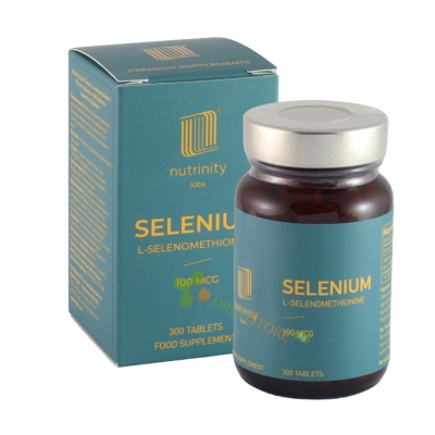 СЕЛЕН таблетки 100 мкг 300 броя / NUTRINITY LABS SELENIUM