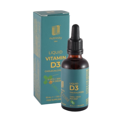 ВИТАМИН D3 5 мкг 200 IU 50 мл / NUTRINITY LABS VITAMIN D3 5 mcg 200 IU