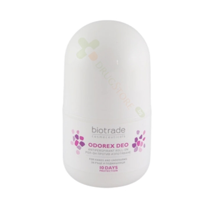 ОДОРЕКС ДЕО РОЛ ОН ПРОТИВ ИЗПОТЯВАНЕ 20 мл / BIOTRADE COSMECEUTICALS ODOREX DEO ANTIPERSPIRANT ROLL-ON