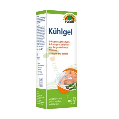 ОХЛАЖДАЩ МАСАЖЕН ГЕЛ ЗА РЪЦЕ И КРАКА 100 мл / SUNLIFE COOLING MASSAGE GEL FOR HANDS AND FEET 