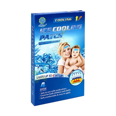ОХЛАЖДАЩИ ГЕЛ ПЛАСТИРИ 4 броя / CHINESE GOODS ICE COOLING PATCH 