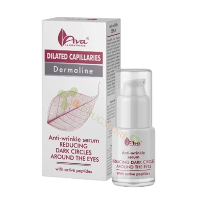  ОКОЛООЧЕН СЕРУМ ЗА ТЪМНИ КРЪГОВЕ 15 мл / AVA DILATED CAPILLARIES ANTI WRINKLE SERUM REDUCING DARK CIRCLES AROUND THE EYES 