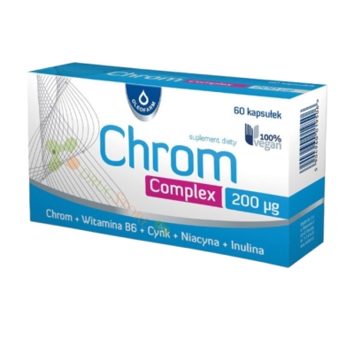 ОЛЕОФАРМ ХРОМ КОМПЛЕКС капсули 60 броя / OLEOFARM CHROME COMPLEX 