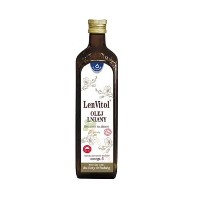 ОЛЕОФАРМ ЛЕНЕНО МАСЛО 400 мл / OLEOFARM FLAX SEED OIL 