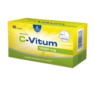 ОЛЕОФАРМ ВИТАМИН C капсули 1000 мг 60 броя / OLEOFARM VITAMIN C 1000 mg