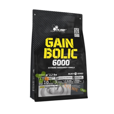 ГЕЙН БОЛИК 6000 ОВКУСЕН прах 1 кг / OLIMP SPORT NUTRITION GAIN BOLIC 6000 FLAVOURED  powder