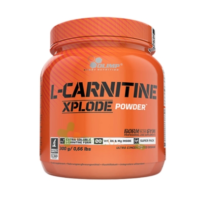 L-КАРНИТИН ЕКСПЛОУД ПОРТОКАЛ прах 300 г / OLIMP SPORT NUTRITION L-CARNITINE XPLODE ORANGE powder