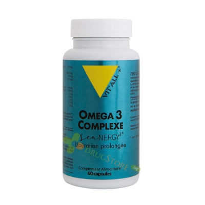ОМЕГА-3 КОМПЛЕКС капсули 60 броя / VIT`ALL+ OMEGA-3 COMPLEX 