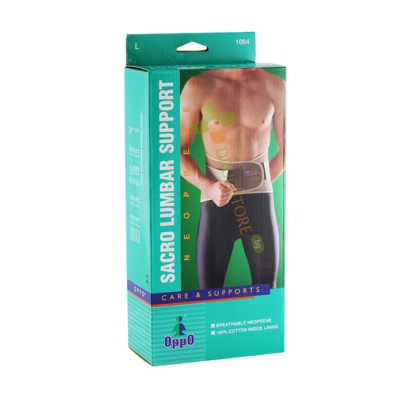 ОППО СТАБИЛИЗАТОР ЗА САКРО-ЛУМБАЛНАТА ОБЛАСТ модел 1064 размери S, M, L, XL, XXL / SACRO LUMBAR SUPPORT model 1064, sizes S, M, L, XL, XL