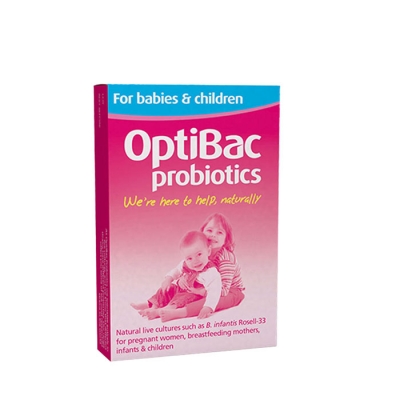 ОПТИБАК ПРОБИОТИК ЗА БЕБЕТА И ДЕЦА саше 10 броя / OPTIBAC PROBIOTICS FOR BABIES & CHILDREN