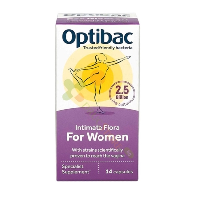 ОПТИБАК ПРОБИОТИК ЗА ЖЕНИ капсули 14 броя / OPTIBAC PROBIOTICS FOR WOMEN