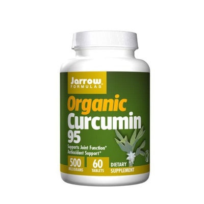 ОРГАНИЧЕН КУРКУМИН 95 таблетки 500 мг.  60 броя / JARROW FORMULAS ORGANIC CURUCMIN 95